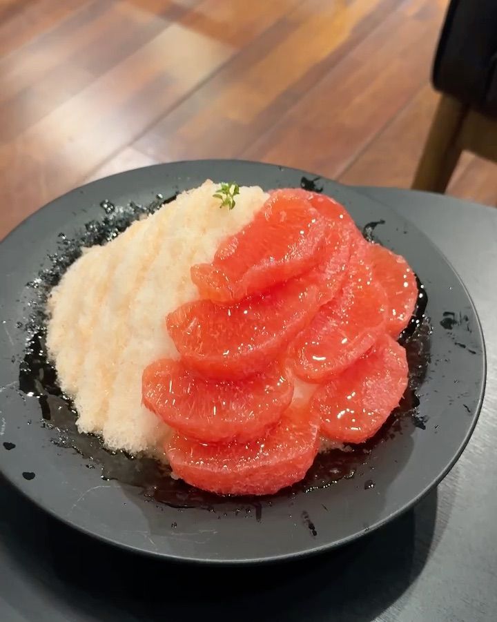 상큼함이 가득한 빙수