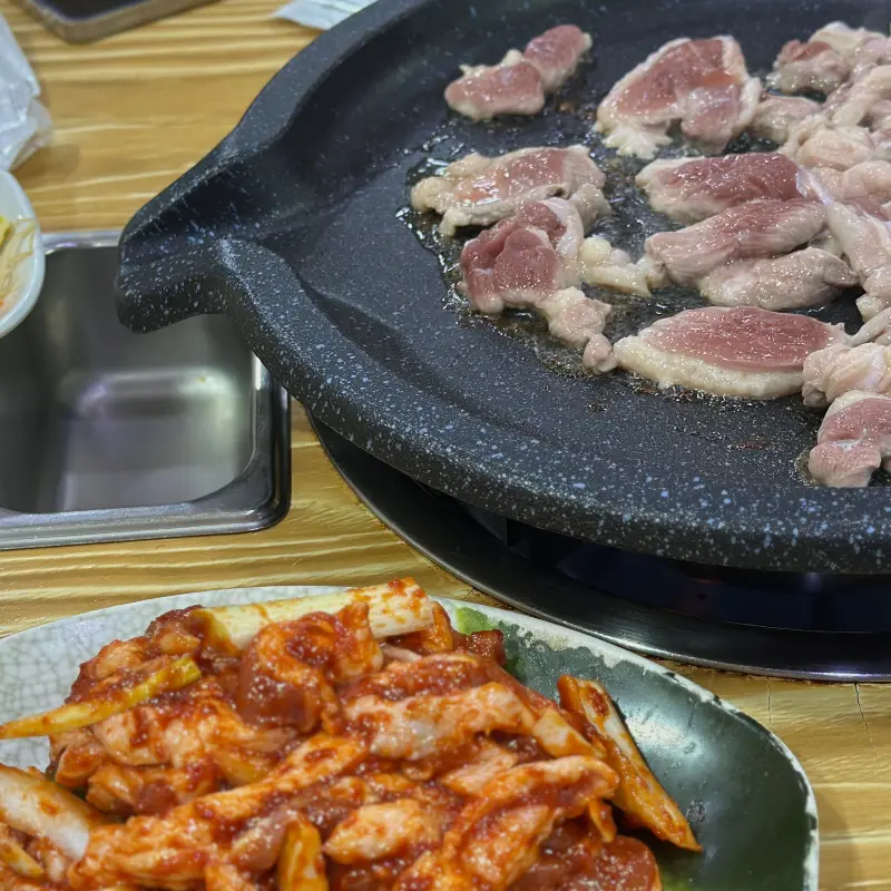 오리 로스와 주물럭