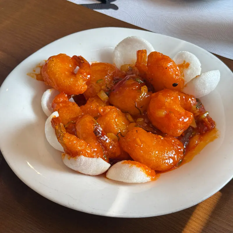 새콤달콤한 깐풍 중새우