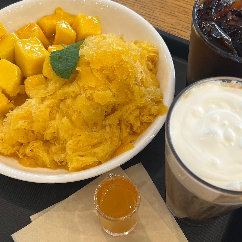 달콤한 망고 빙수