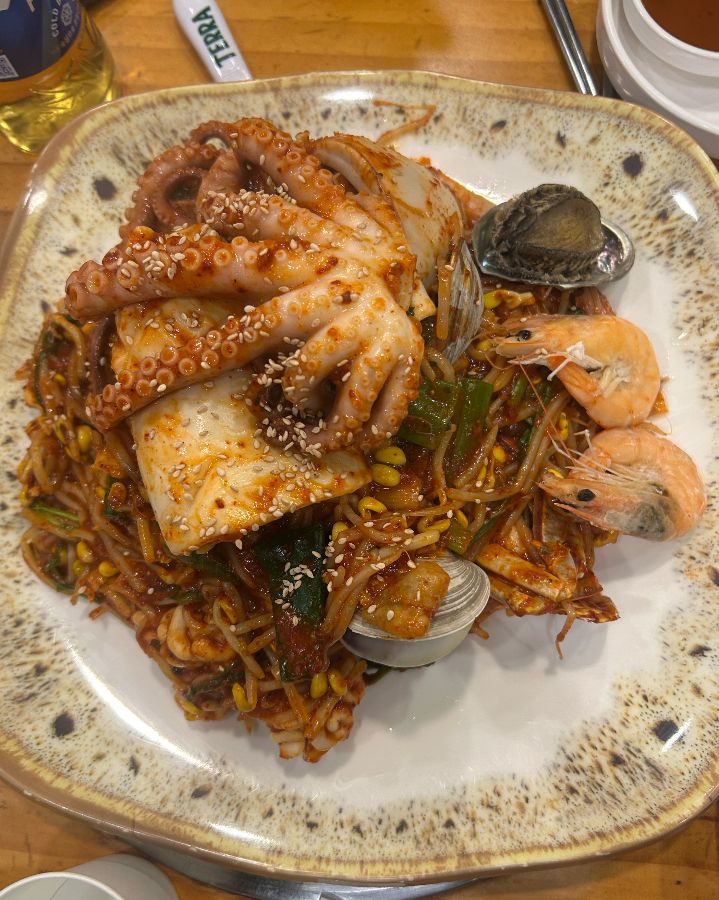 해물찜의 환상적인 비주얼