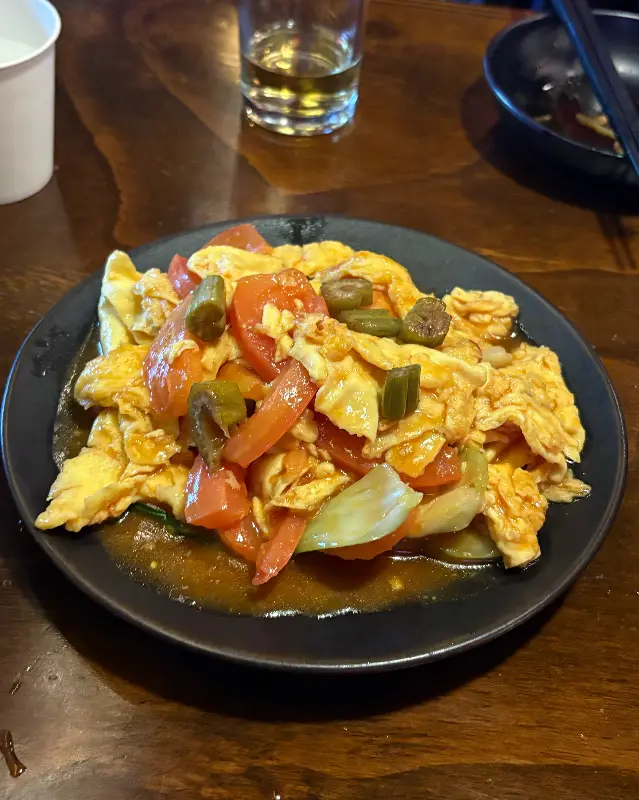 계란이 듬뿍 들어간 볶음밥