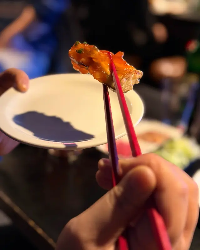 미림양장의 튀김 요리