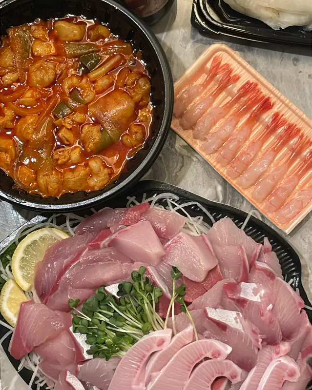 푸짐한 한 상 차림