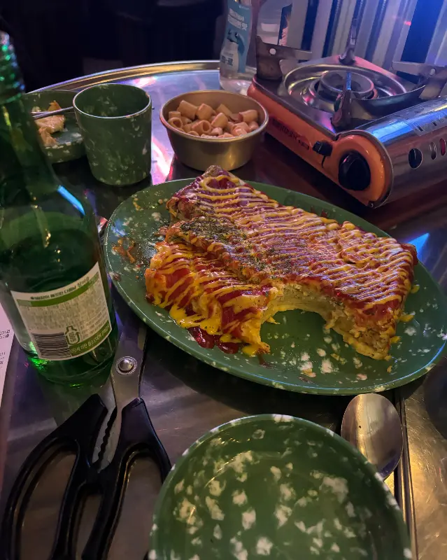 독특한 비주얼의 계란말이