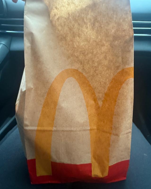 맥도날드 포장 봉투