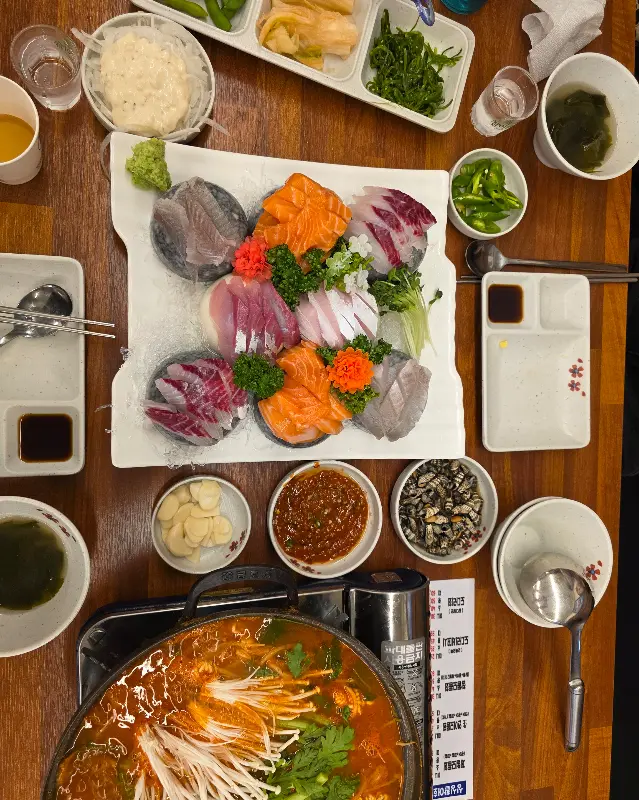 푸짐한 한 상 차림