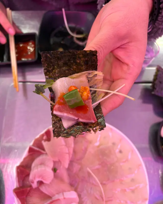 김, 묵은지, 참기름장의 환상적인 조합