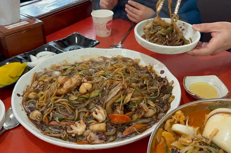 짜장면과 짬뽕, 탕수육