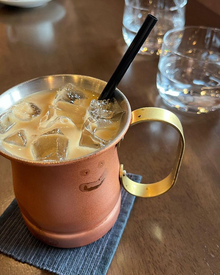 차가운 아이스 커피