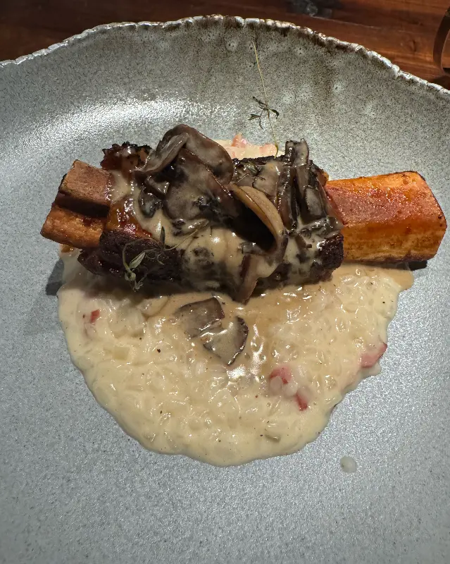 스테이크와 리조또