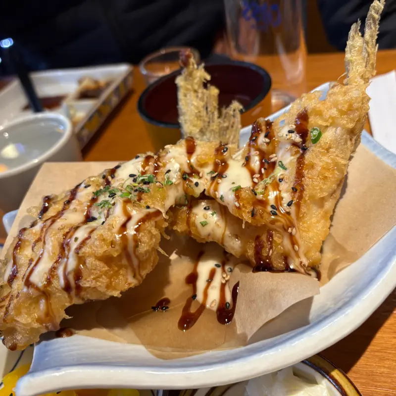 고소하고 바삭한 튀김