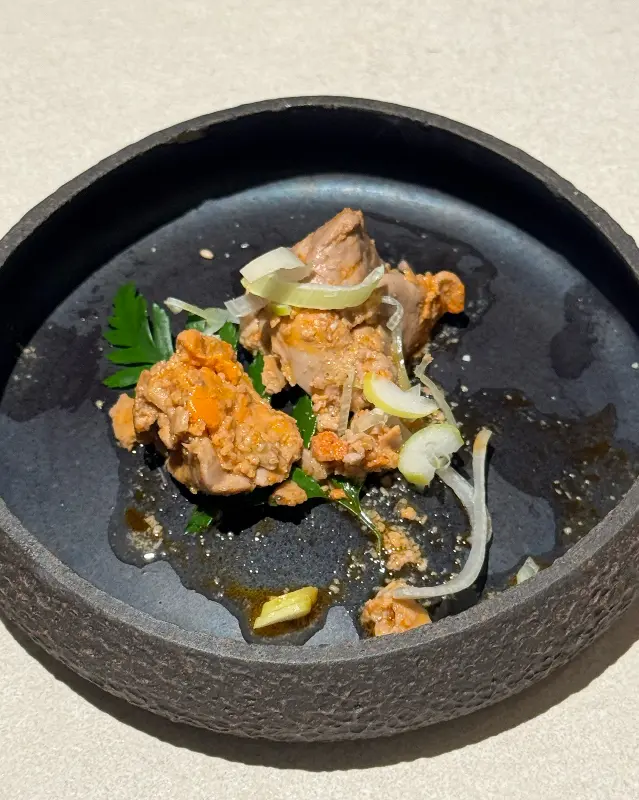 신선함이 느껴지는 아귀 간