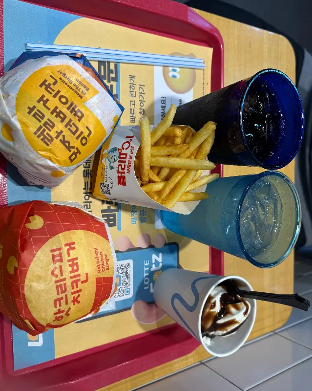 불고기버거 세트