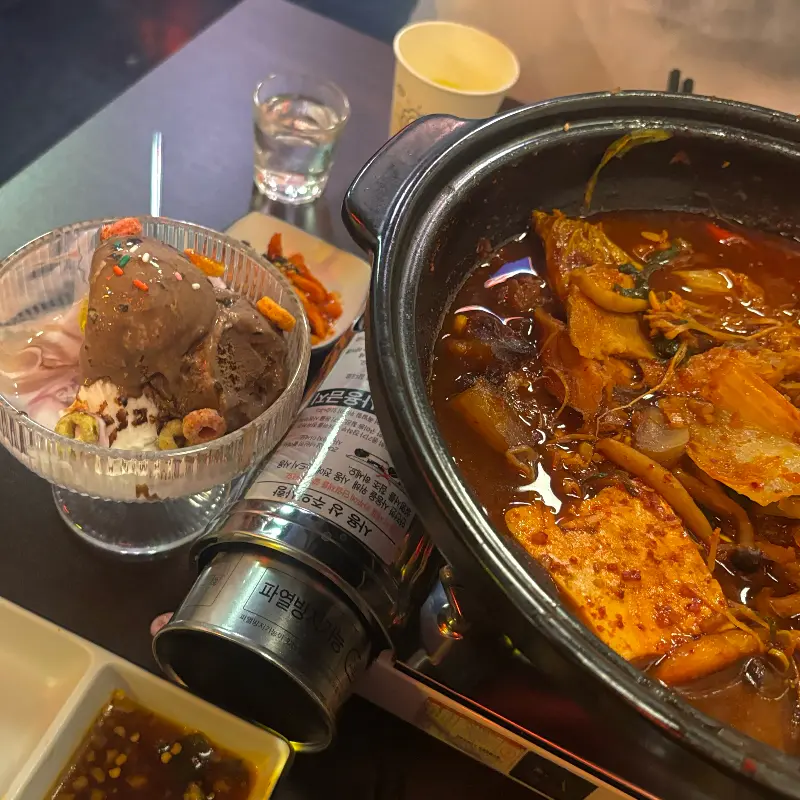 영수증 리뷰 이벤트로 받은 타코야끼