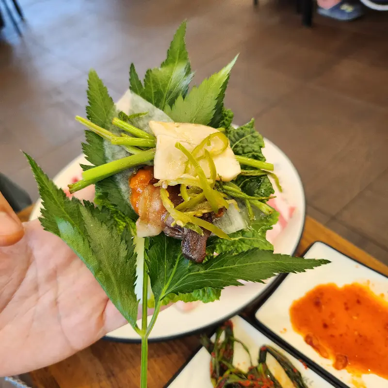 푸짐한 한 상 차림