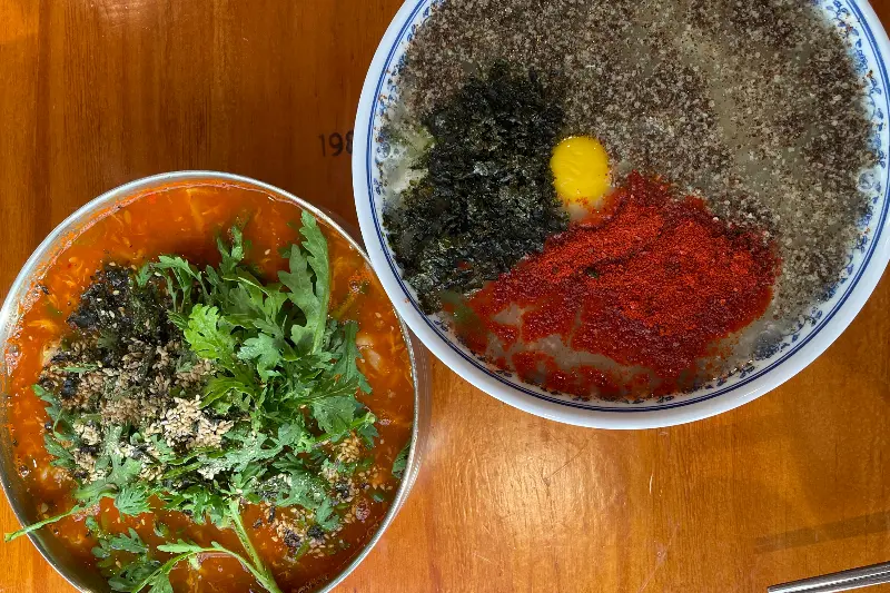 푸짐한 양과 착한 가격으로 즐길 수 있는 칼국수