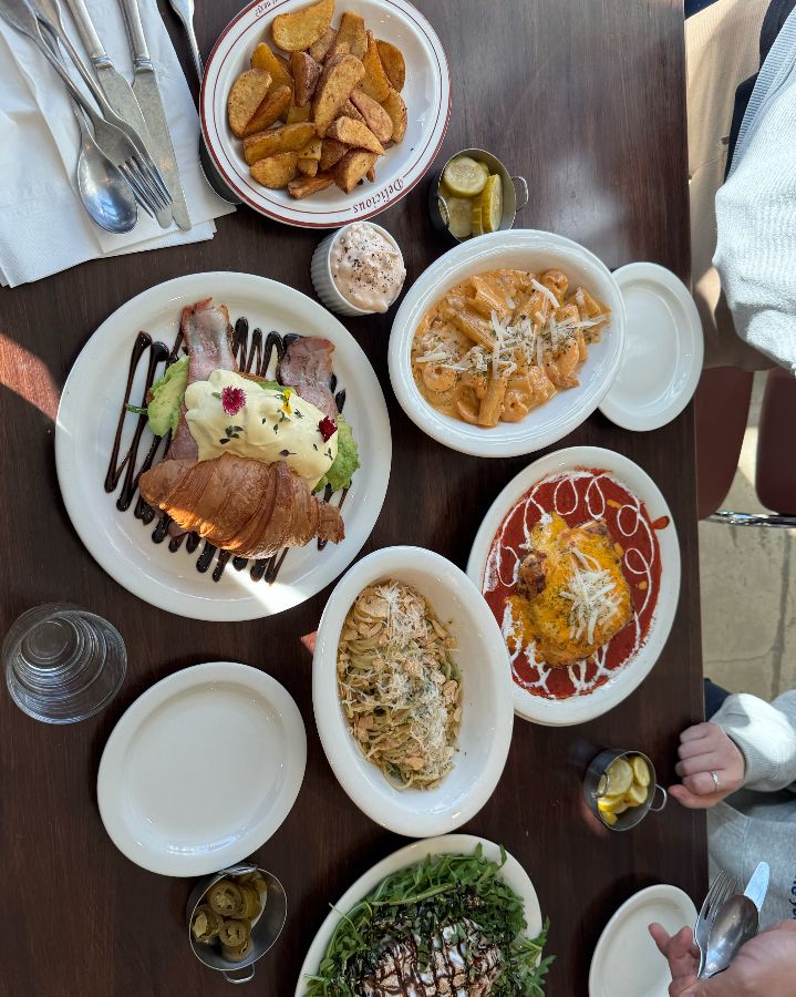 다양한 브런치 메뉴