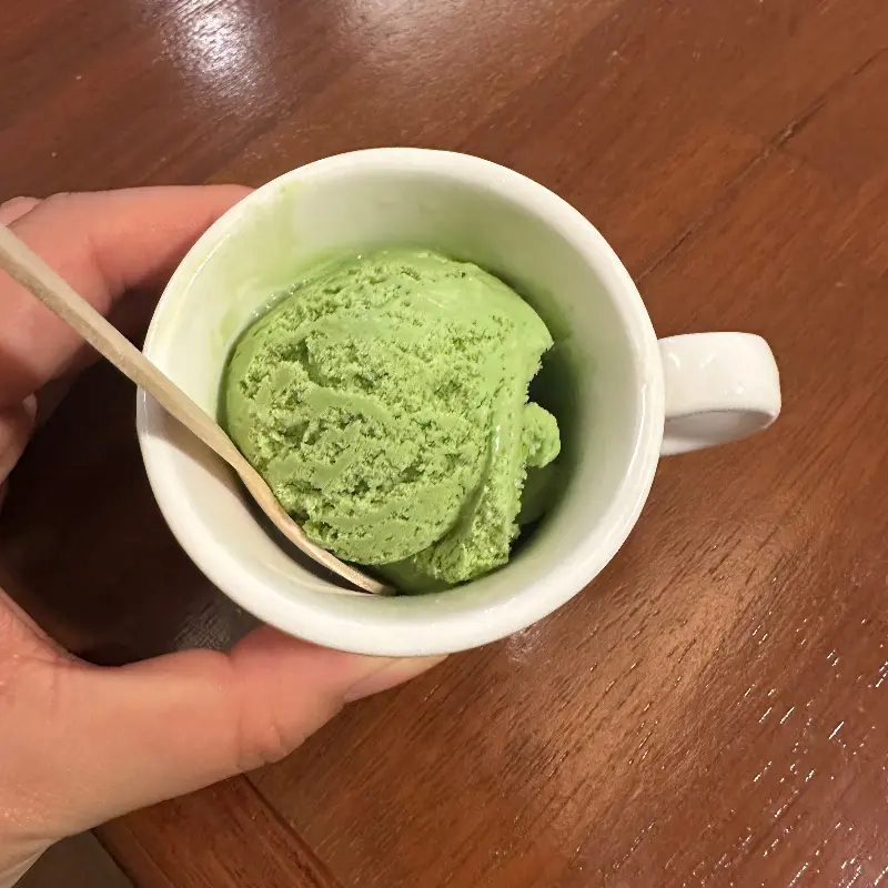 녹차 아이스크림