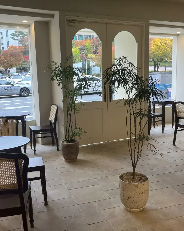 카페 내부 인테리어