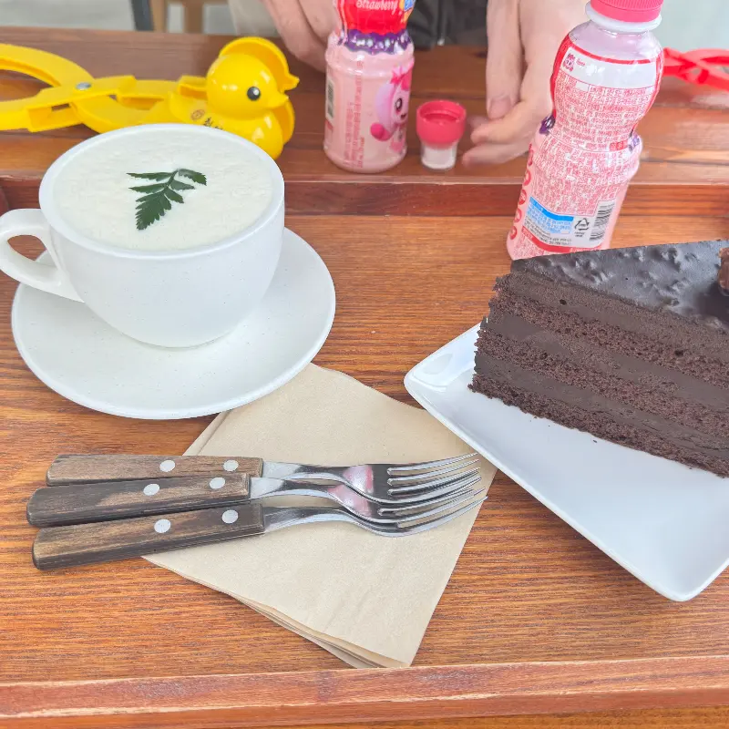 바나나 브륄레 크로플