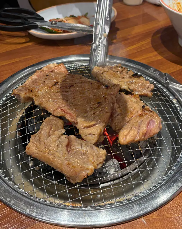 숯불 갈비