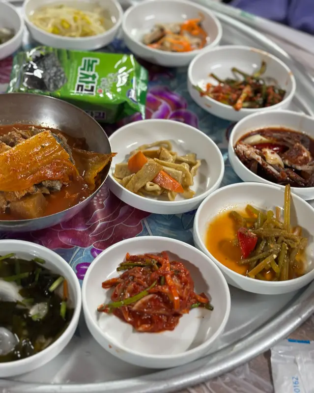 다채로운 밑반찬