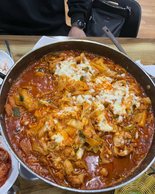치즈 닭갈비