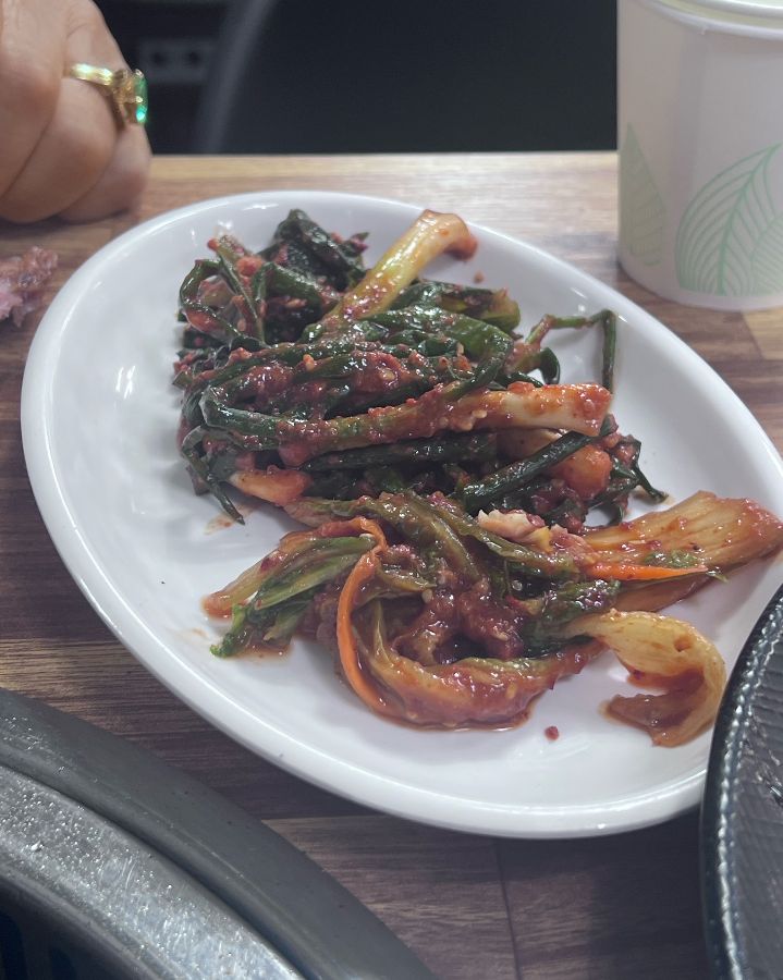 잘 익은 파김치