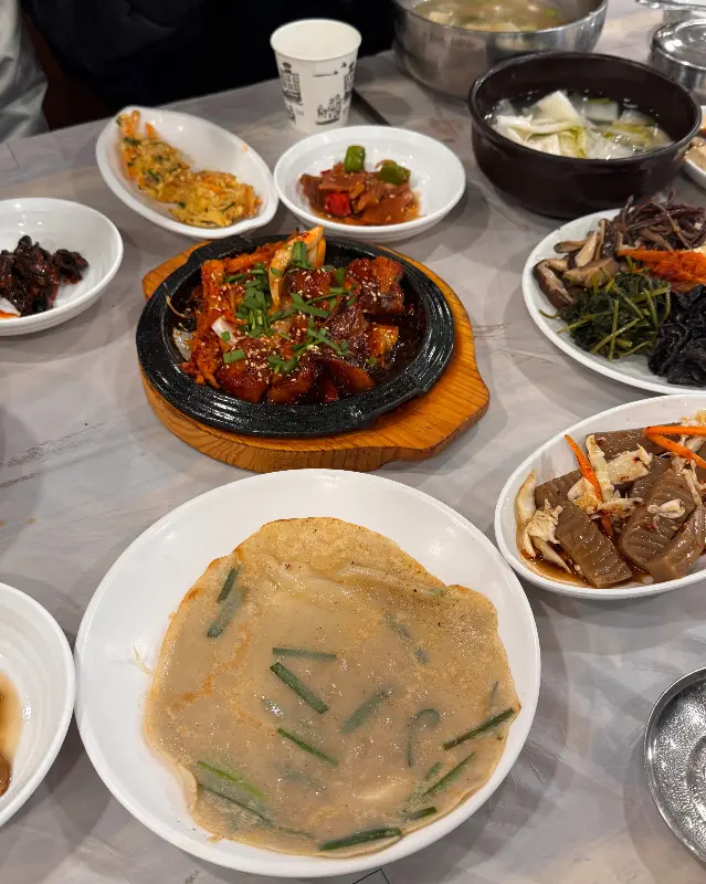 푸짐한 한 상 차림