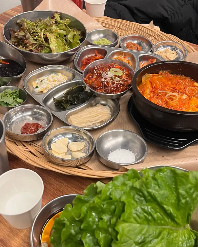 싱싱한 쌈 채소