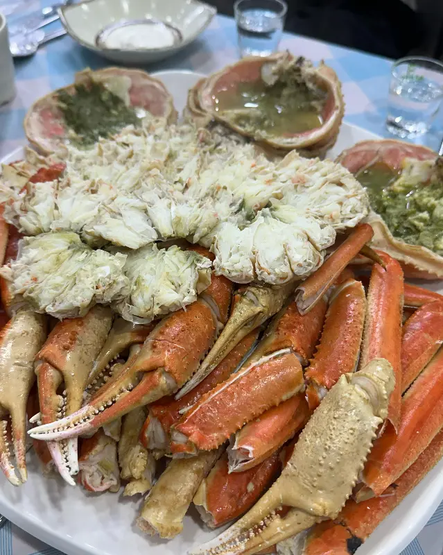 푸짐한 대게 한 상