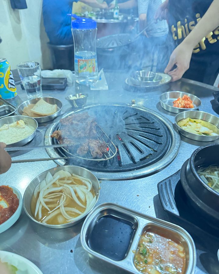 막창과 함께 즐기는 술