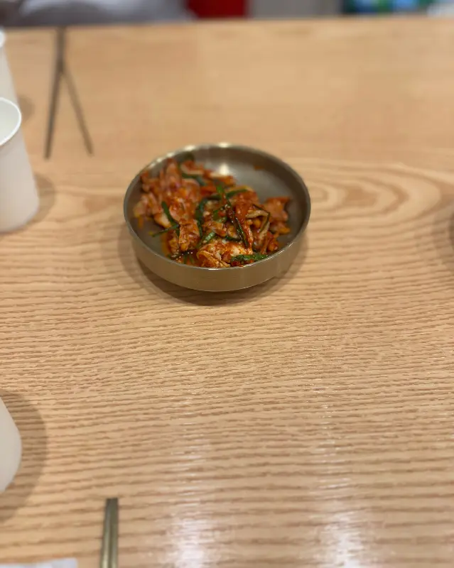 깔끔한 테이블 세팅