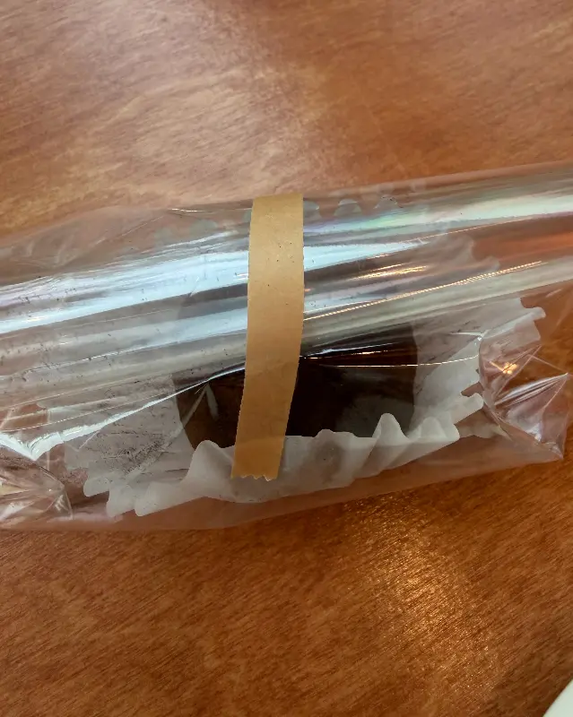 포장된 두바이 쫀득 쿠키