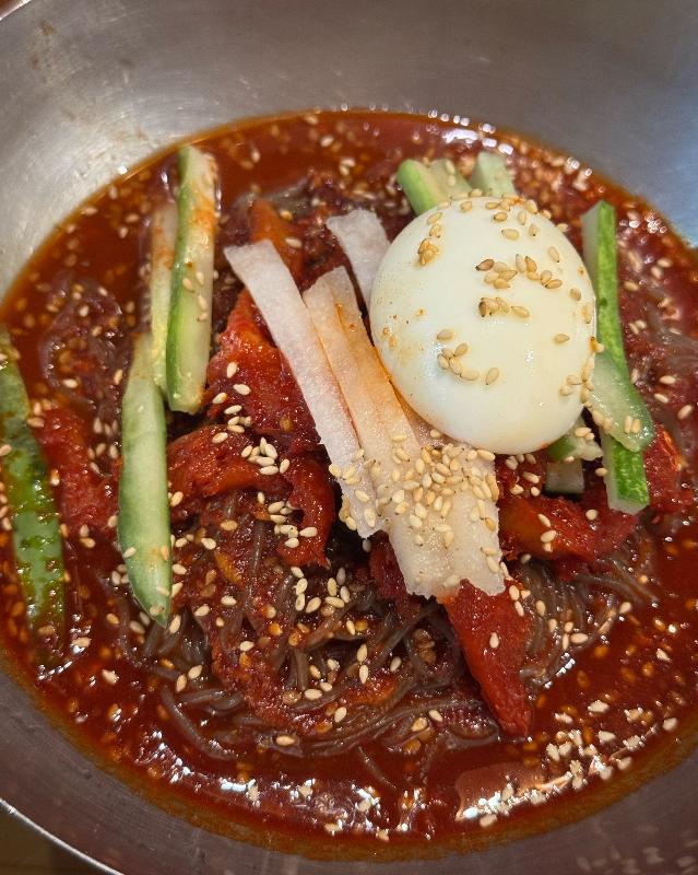 매콤달콤 김치말이 국수