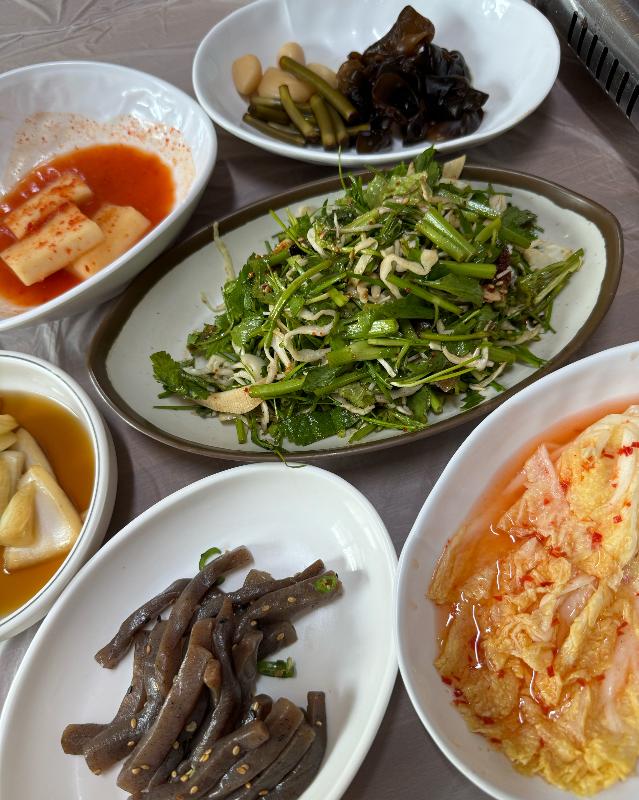 정갈한 밑반찬 모음