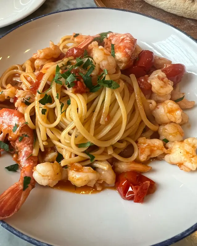 감베리 크레마 파스타