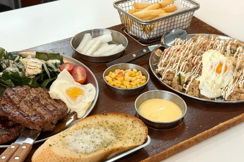 푸짐한 메뉴 구성