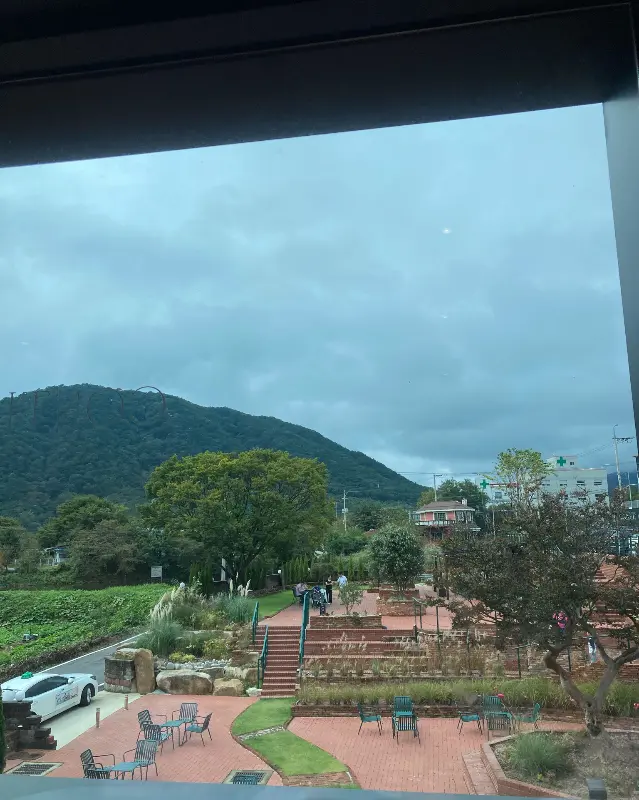 콘티80에서 바라본 팔공산 풍경