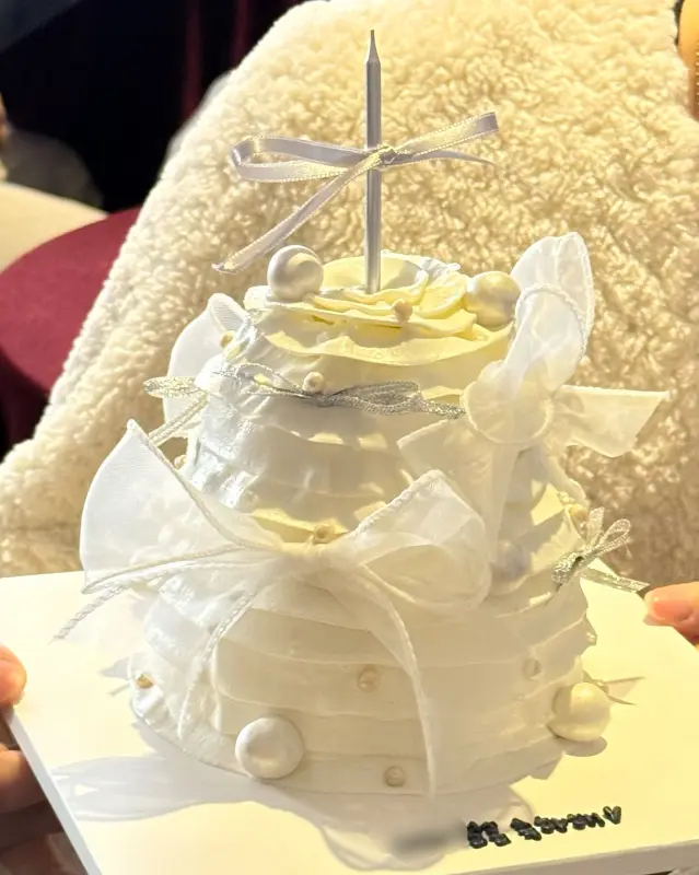 쌀 낭시에 케이크