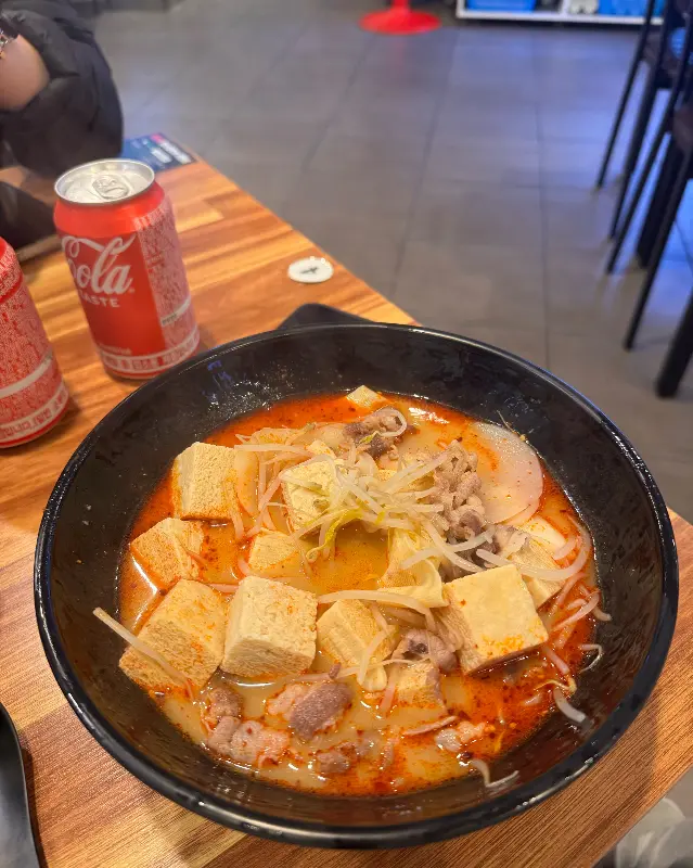 마라탕 속 다양한 재료들