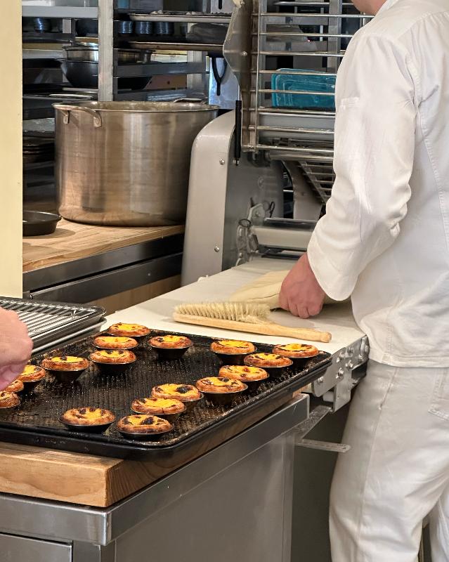 에그타르트 제조 과정