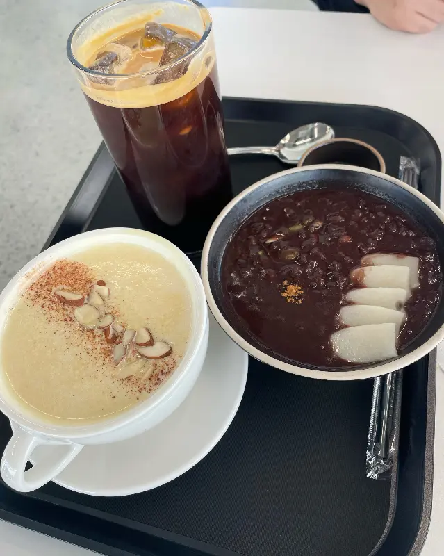 엘랑무드의 인기 메뉴, 단팥죽