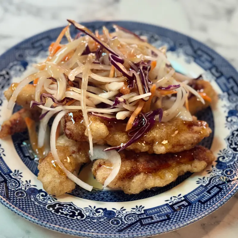 눈으로도 즐거운 유린기