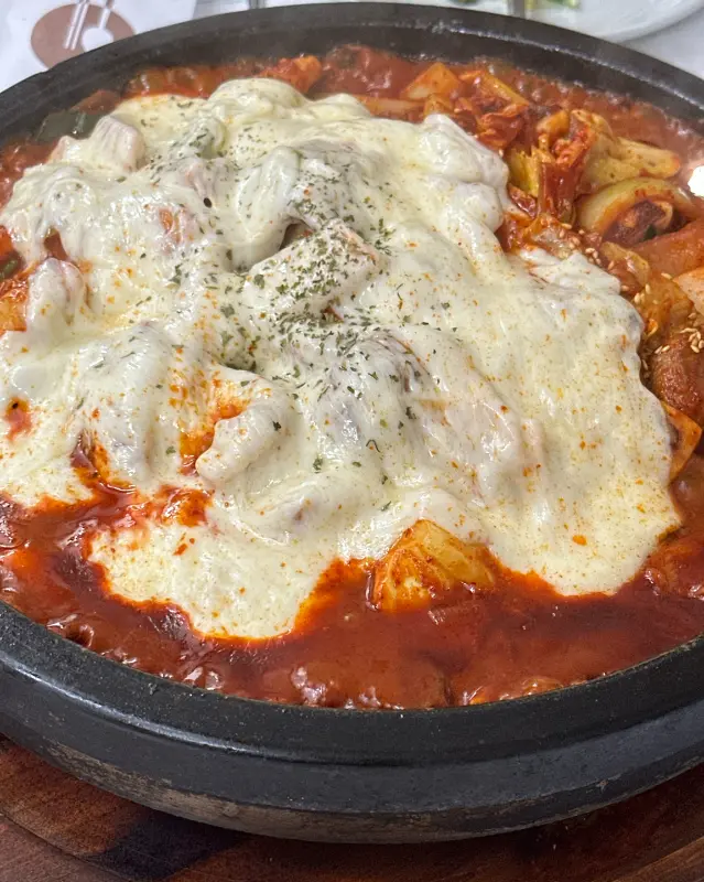 치즈 오삼볶음