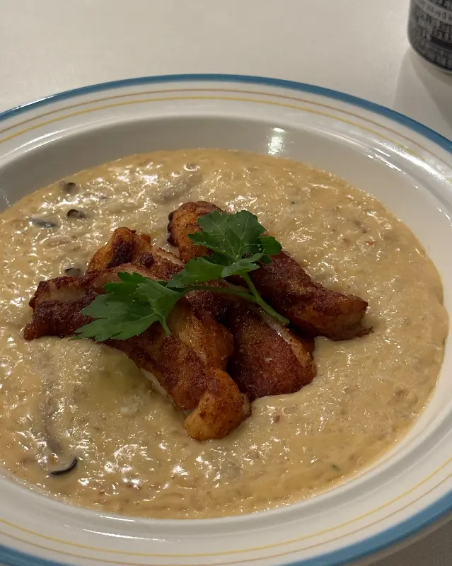 케이준 치킨 크림 리조또