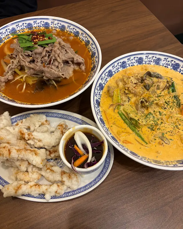 크림짬뽕과 탕수육