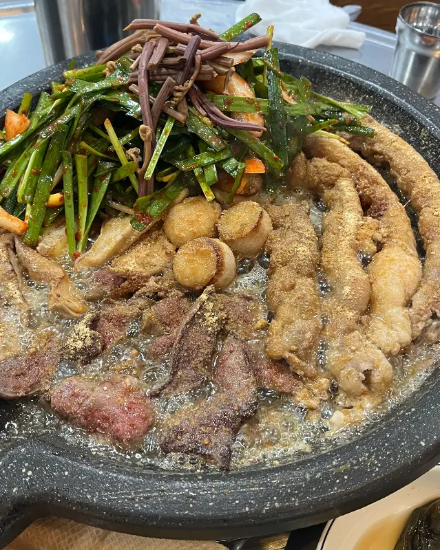 곱미당 곱창, 대창, 막창, 염통 모듬 구이