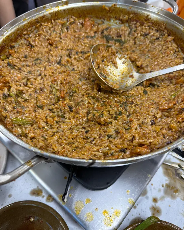 오리전골 확대 사진